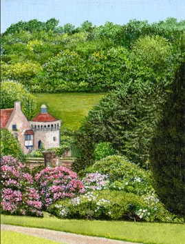 hilliard society of miniaturists - fine art in miniature. miniature artist carole flanders.