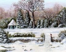 hilliard society of miniaturists - fine art in miniature. miniature artist carole flanders.